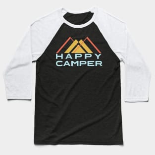 Happy Camper Baseball T-Shirt